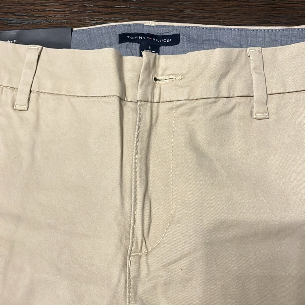 Tommy Hilfiger Cream Women's Trousers - Picture 5 of 12